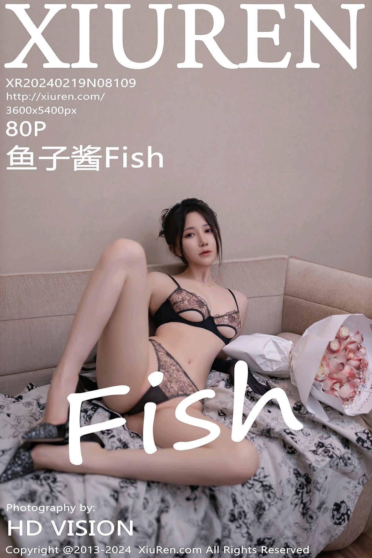 [XiuRen秀人网] 2024.02.19 No.8109 鱼子酱Fish [80+1P]